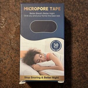 Micropore Tape for Snoring Relief